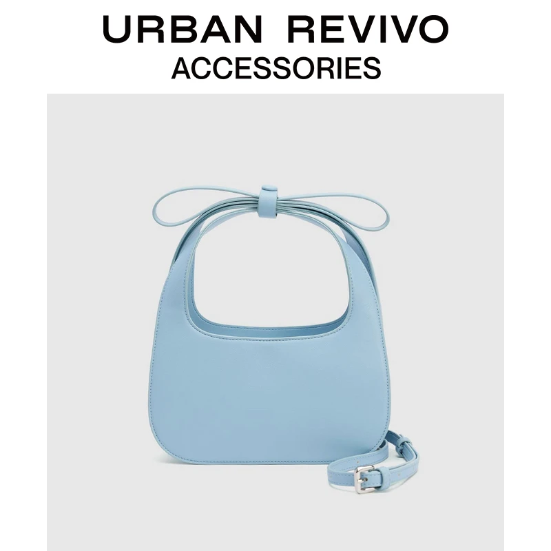 【都市假日】URBAN REVIVO2025春季新款女蝴蝶结手提包UAYB50021