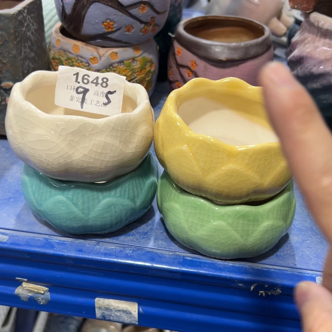 陶瓷陶瓷多肉花盆@@1648