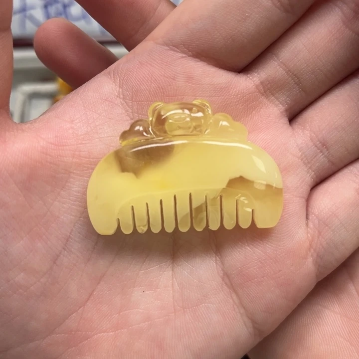 裸石琥珀未镶嵌天然蜜蜡配件