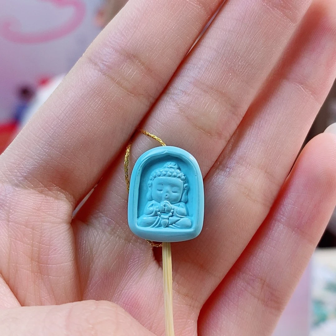未镶嵌绿松石珠宝奇石