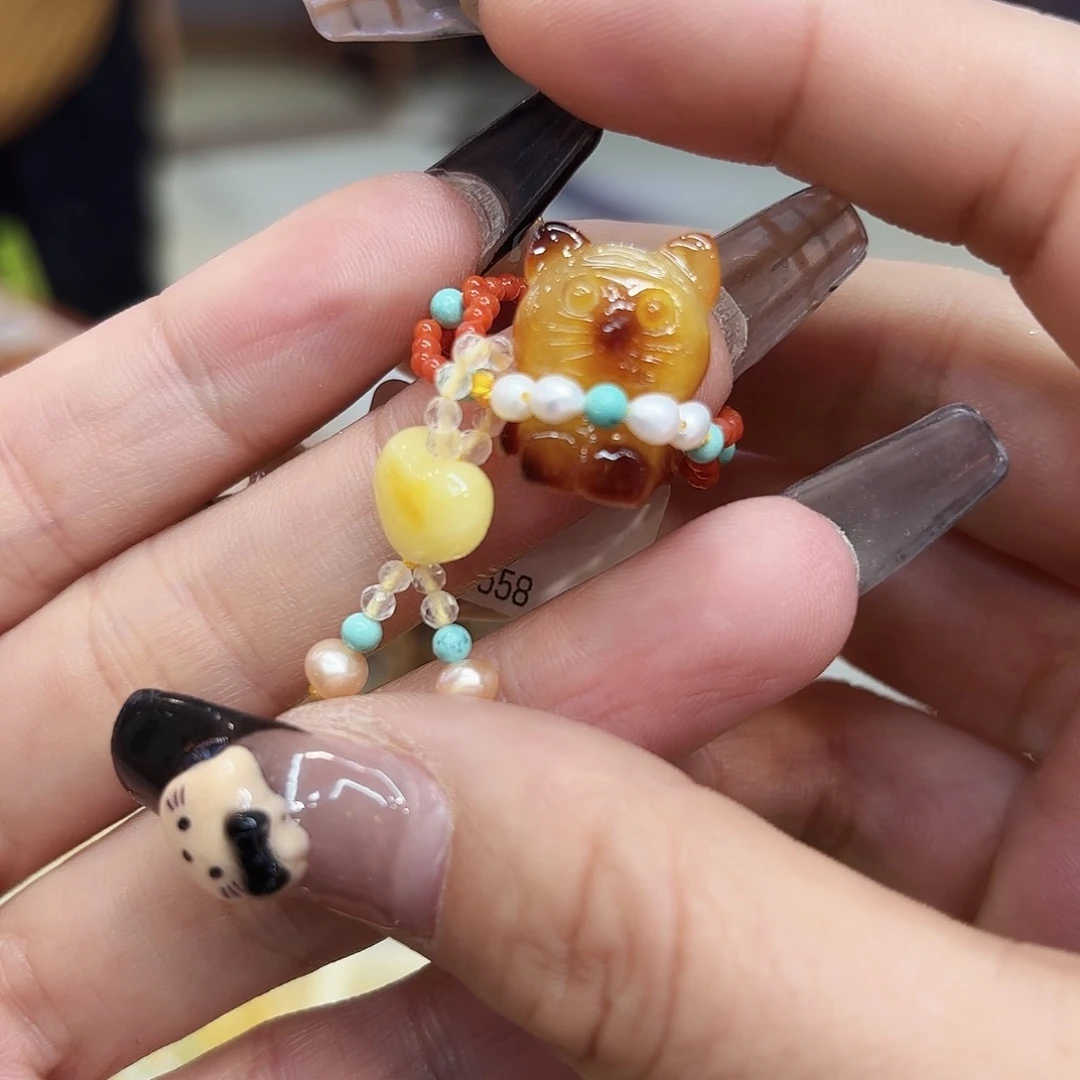 琥珀手链未镶嵌琥珀