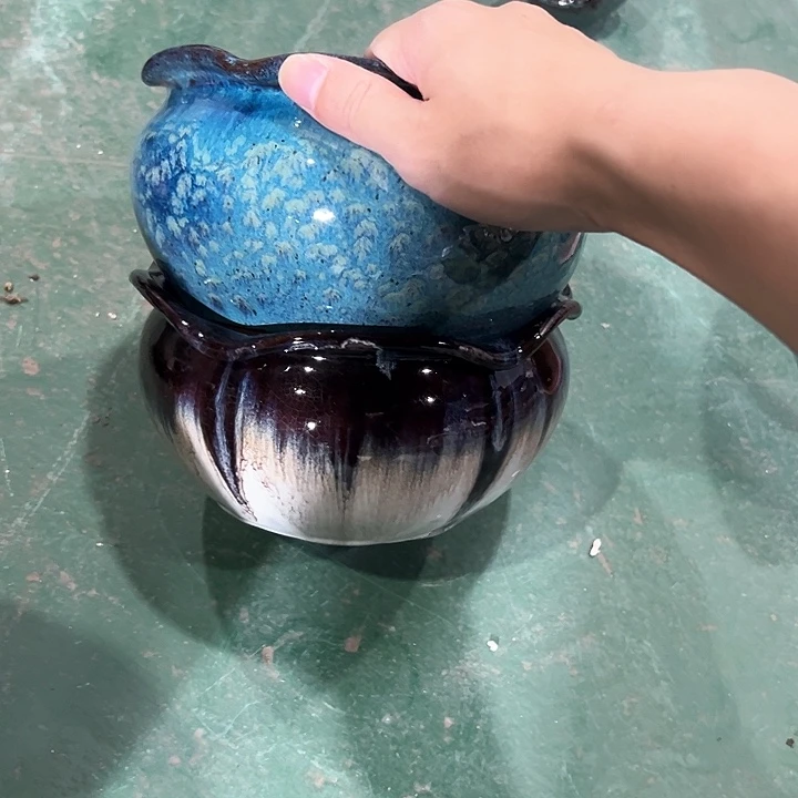 紫砂花盆花盆花盆花色跑得快