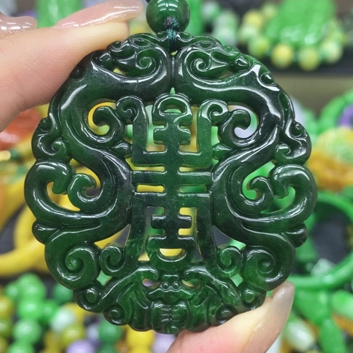 颈饰未镶嵌翡翠项链5