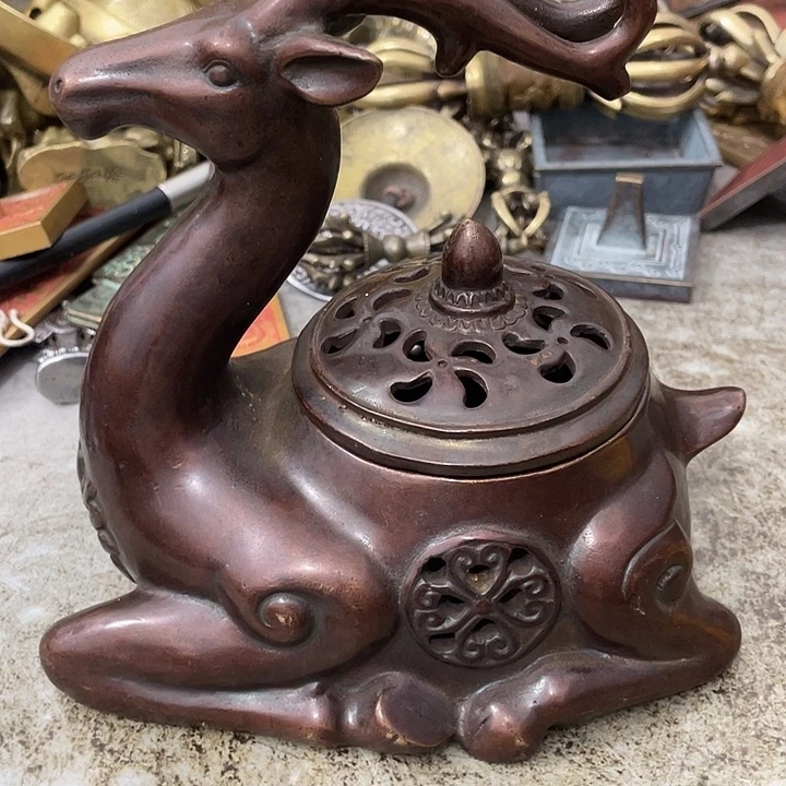 毛***孩铜老张铜铜铜铜摆件