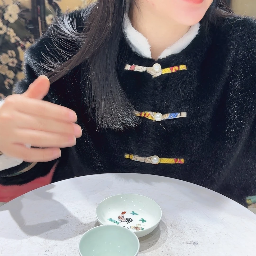 摆件1一对景德镇陶瓷摆件