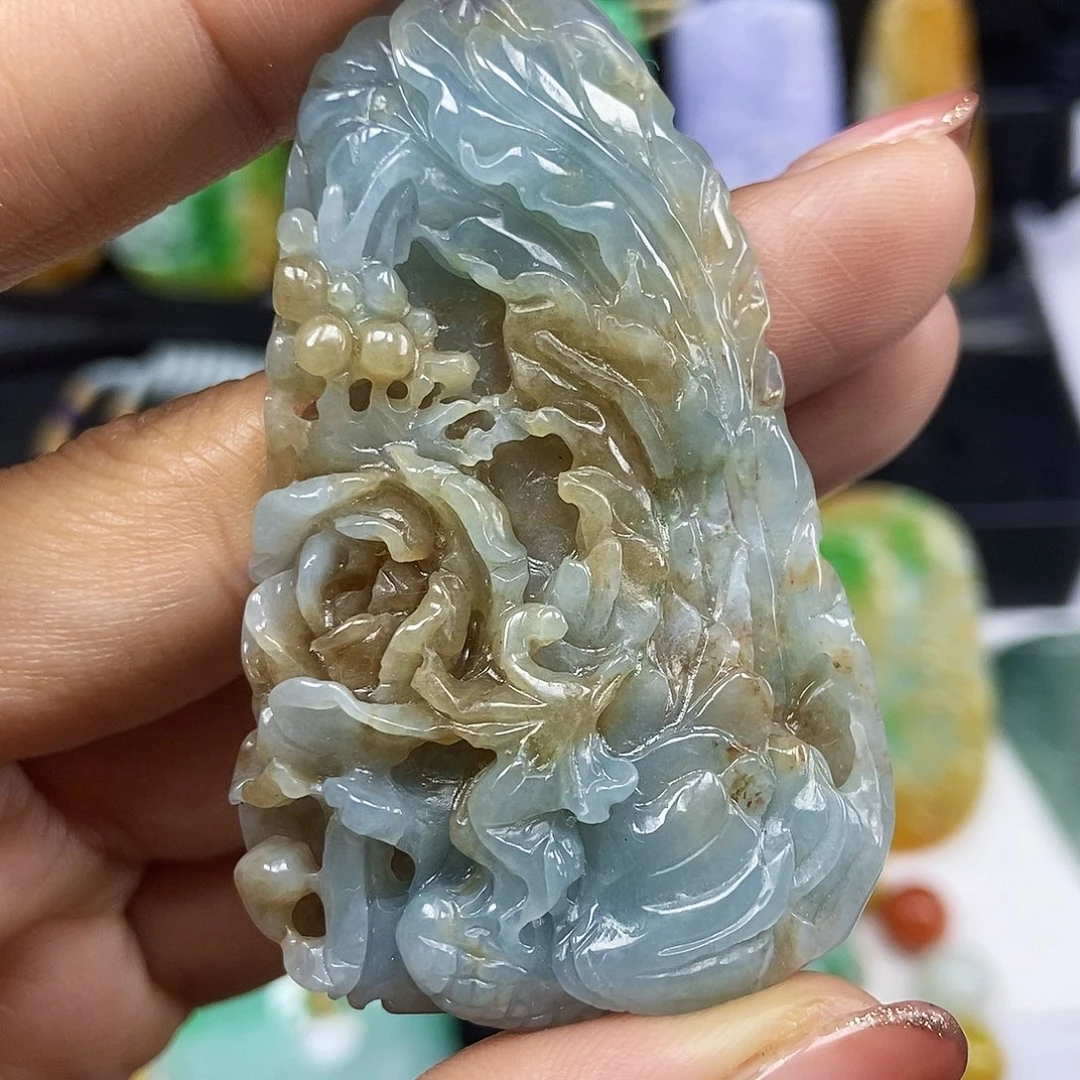 定制翡翠未镶嵌天然缅甸翡翠一物一证