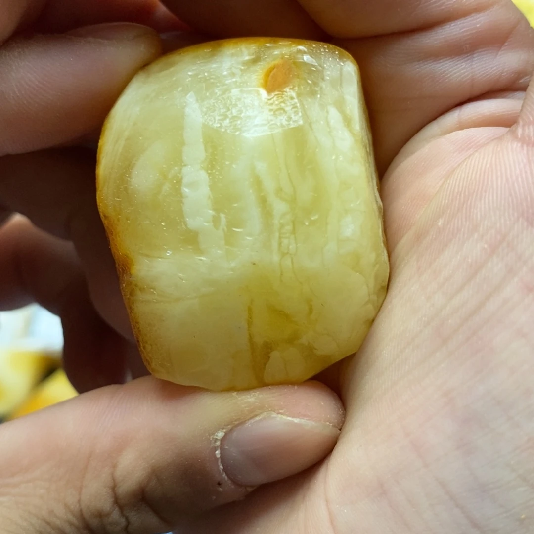 定制琥珀未镶嵌传世琥珀蜜蜡定制