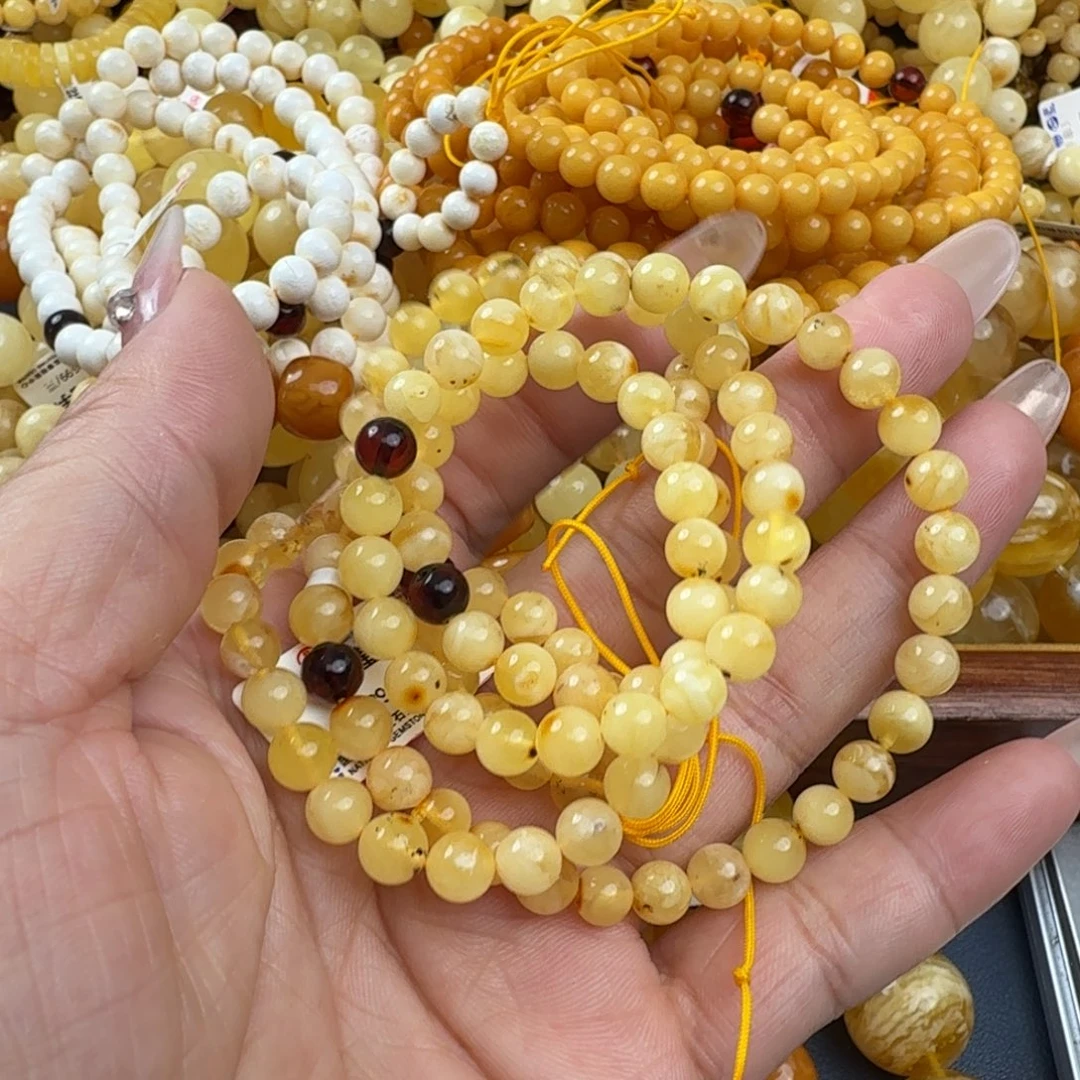 琥珀未镶嵌珠宝奇石