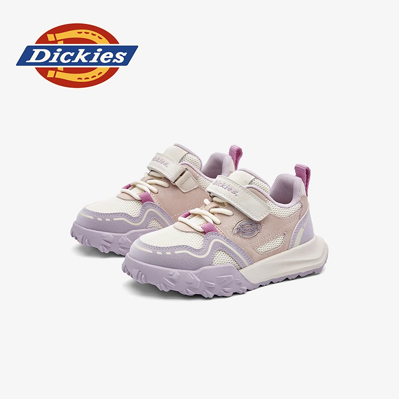 Dickies儿童2025秋冬新款中小童休闲运动鞋软底透气网面户外鞋子