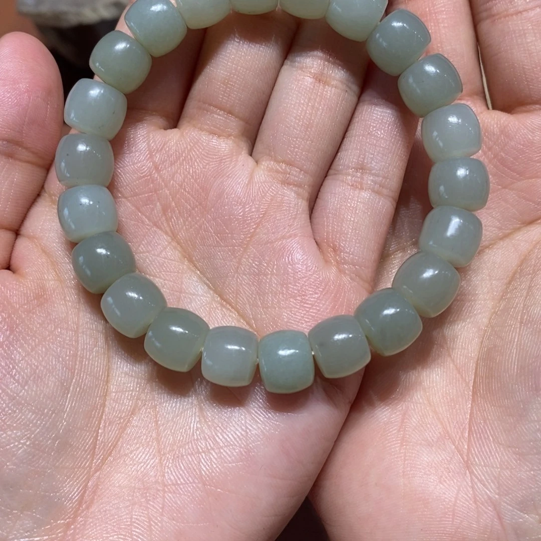 和田玉（青玉）未镶嵌手串