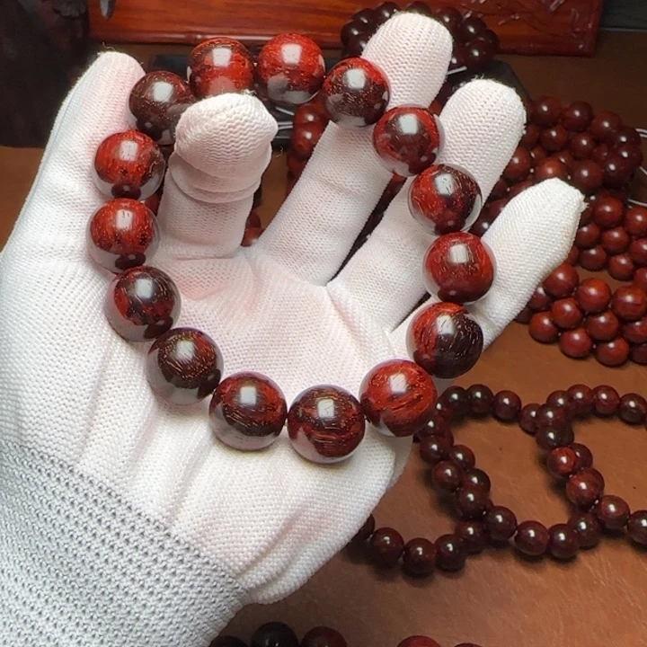 小叶紫檀手串/手链6858印度小叶紫檀1.5琴料