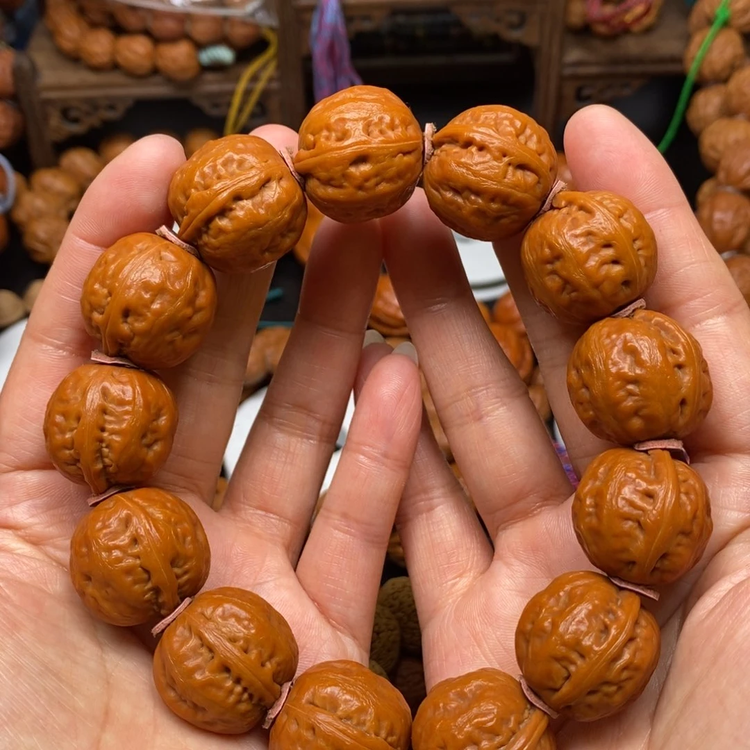 桃核手串小红肉筋