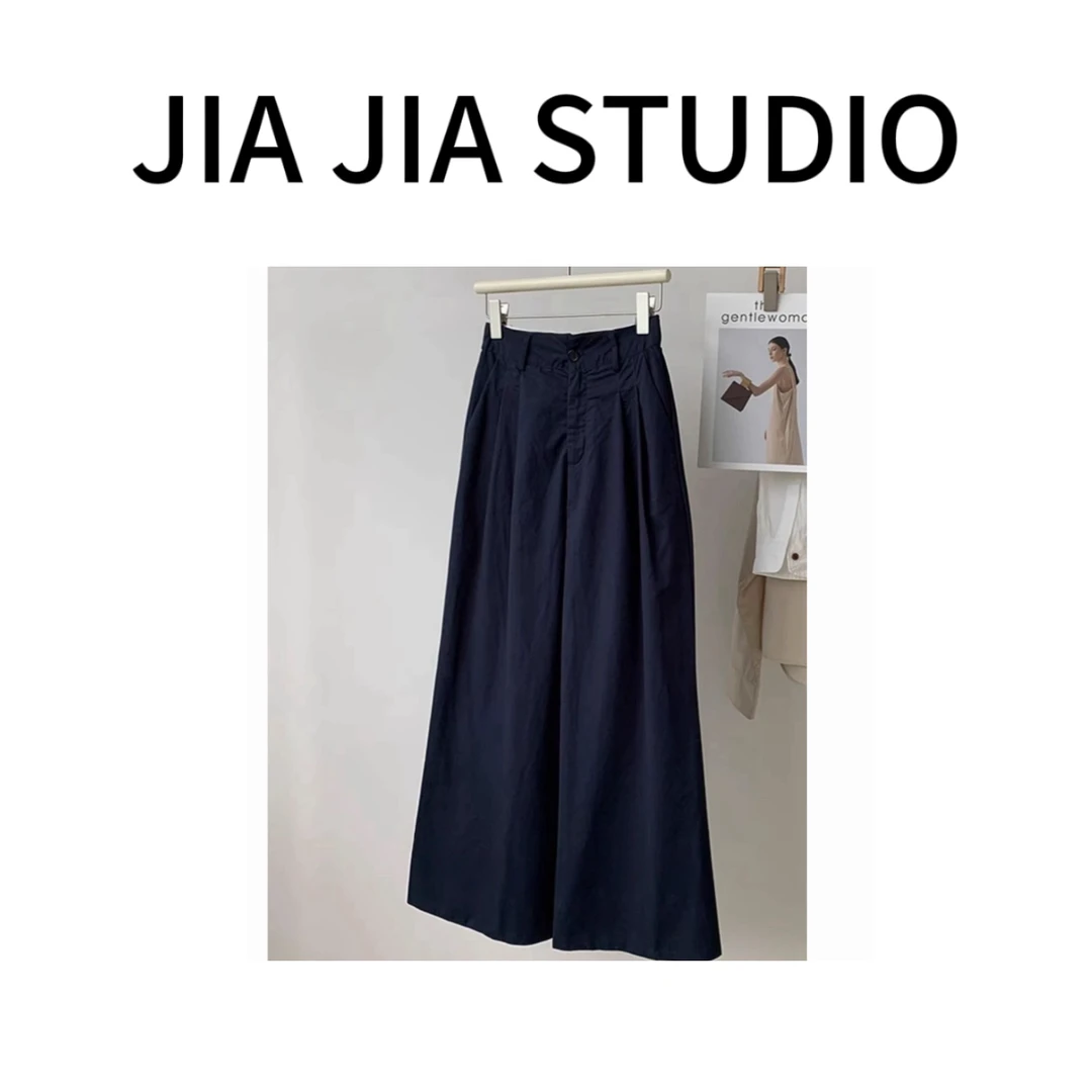 嘉嘉推荐#2593【早秋款-慕斯棉】时尚百搭休闲直筒裤