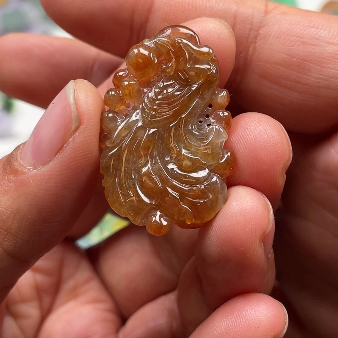 颈饰未镶嵌翡翠翡玉缘翡翠