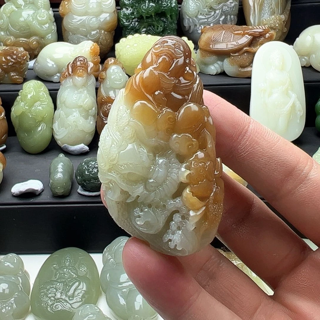 和田玉挂件未镶嵌