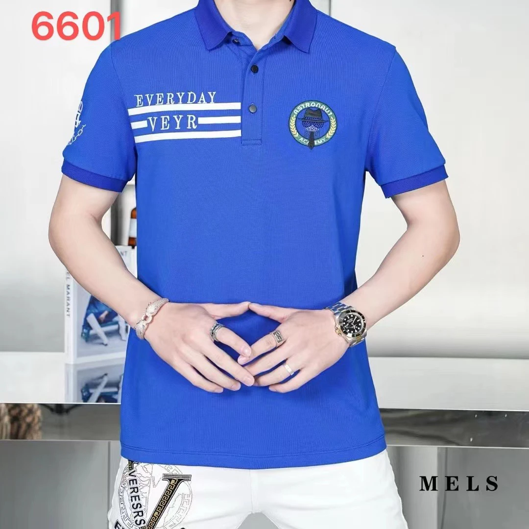 个性重工刺绣小老头POLO衫6601