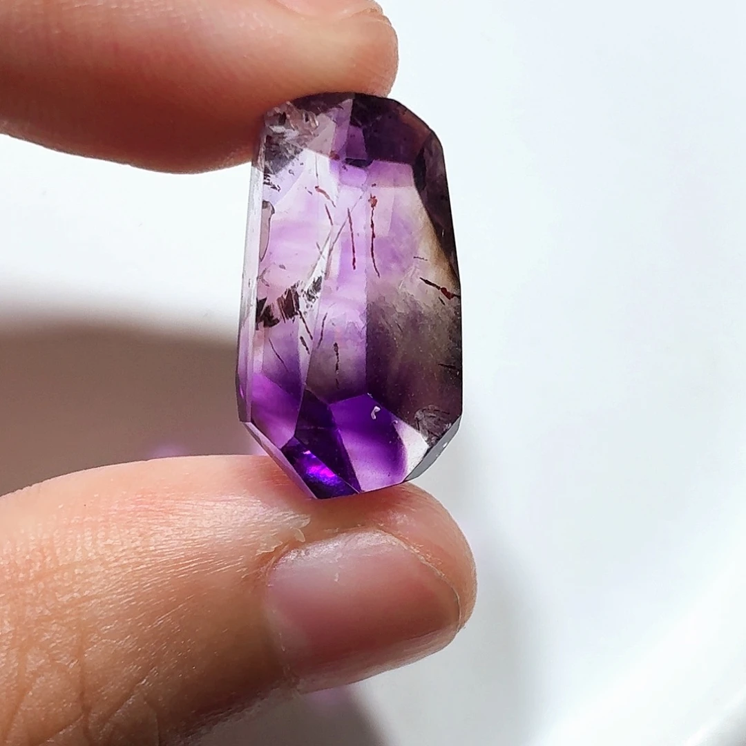 水晶珠宝半成品未镶嵌超七