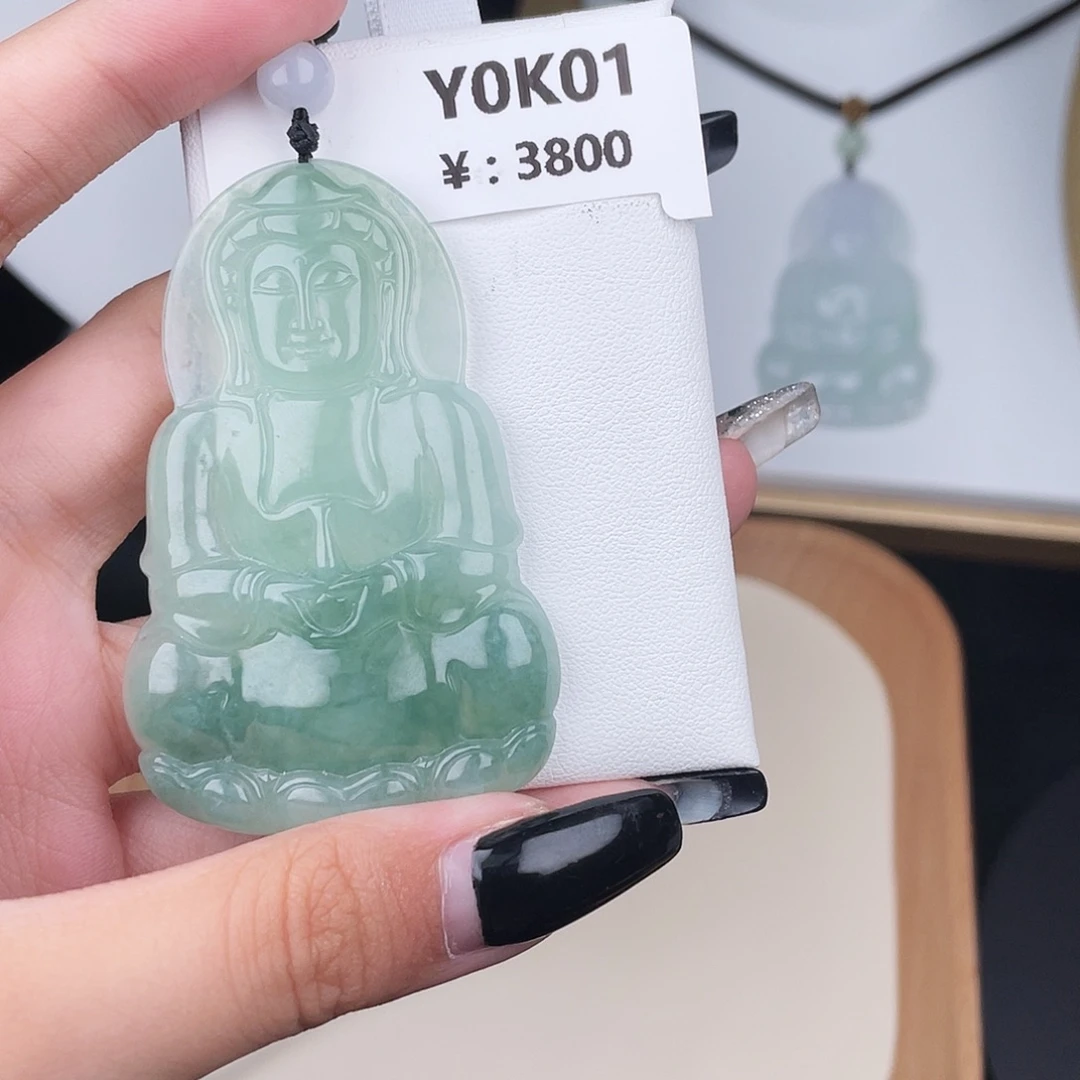 翡翠未镶嵌颈饰Y0K01