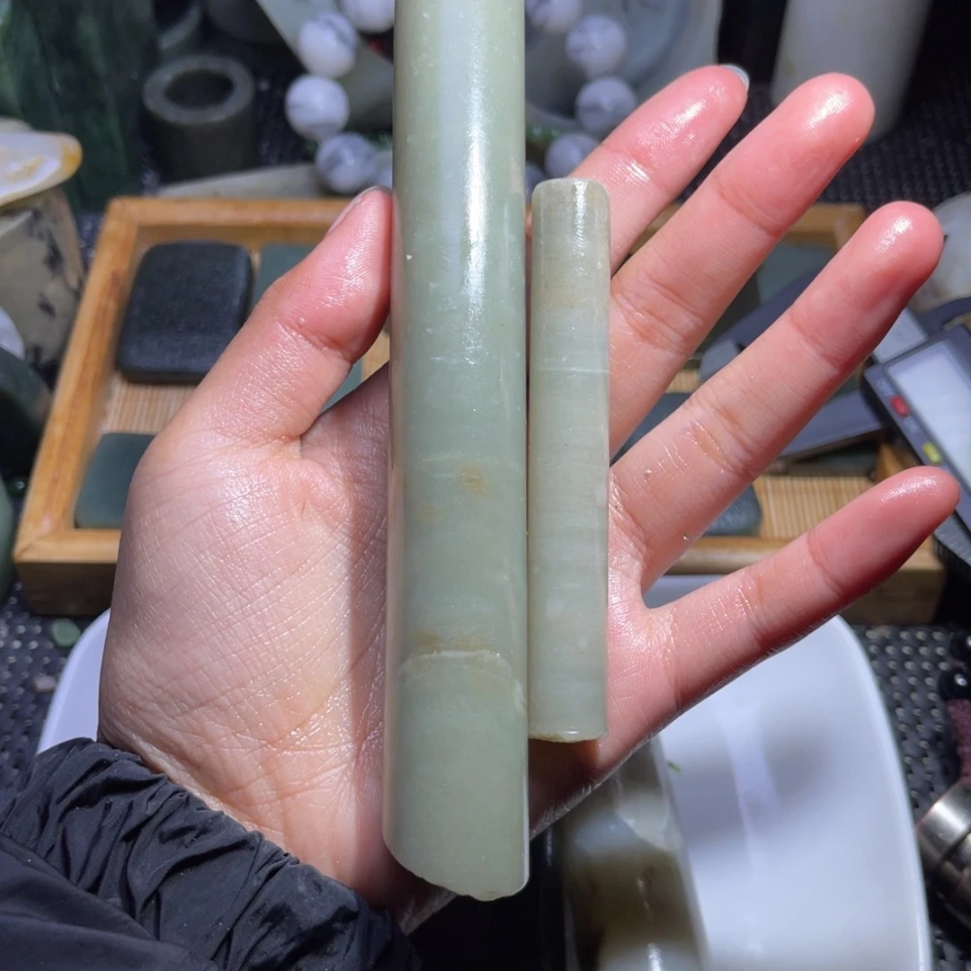 未镶嵌和田玉珠宝半成品出**看