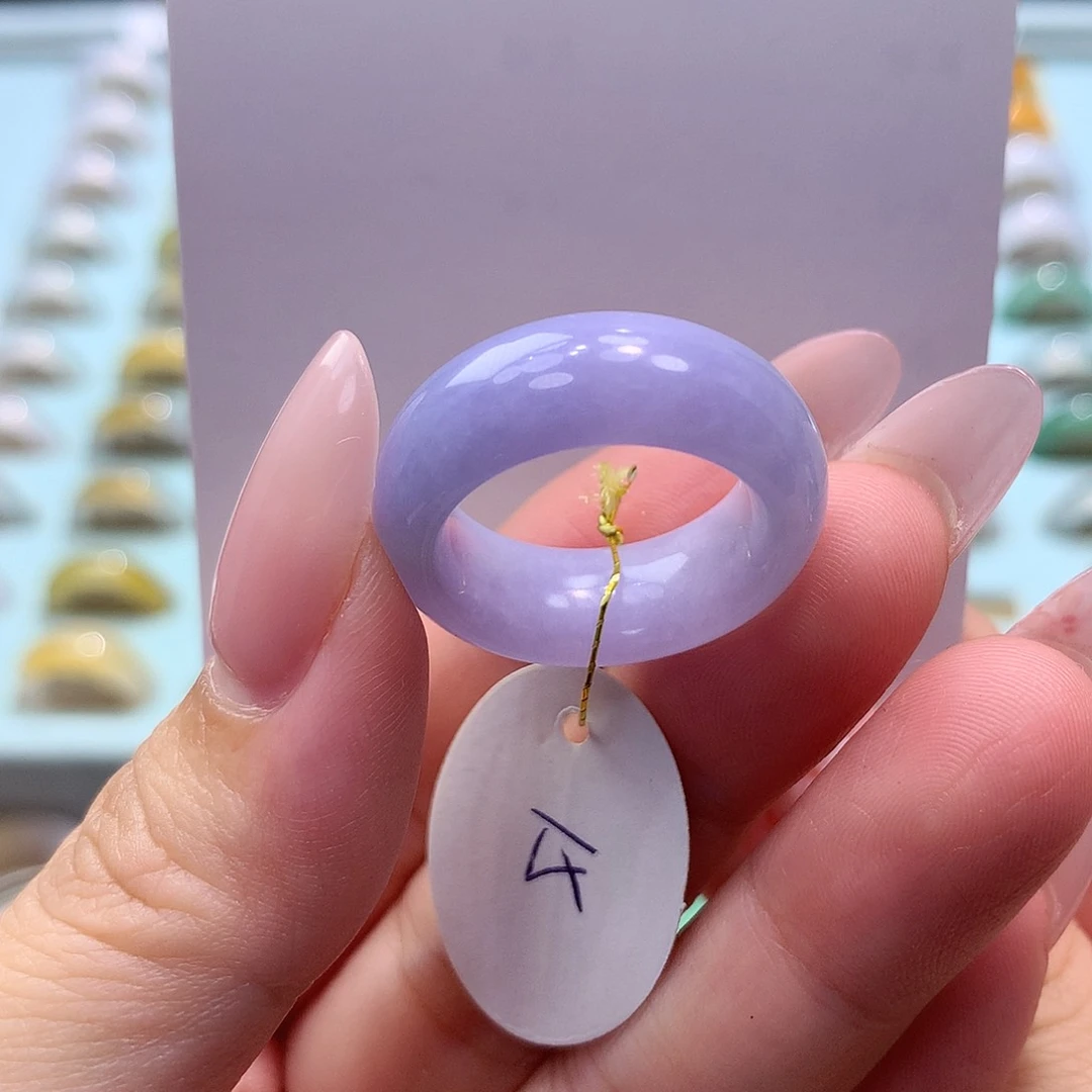 未镶嵌戒指翡翠15圈