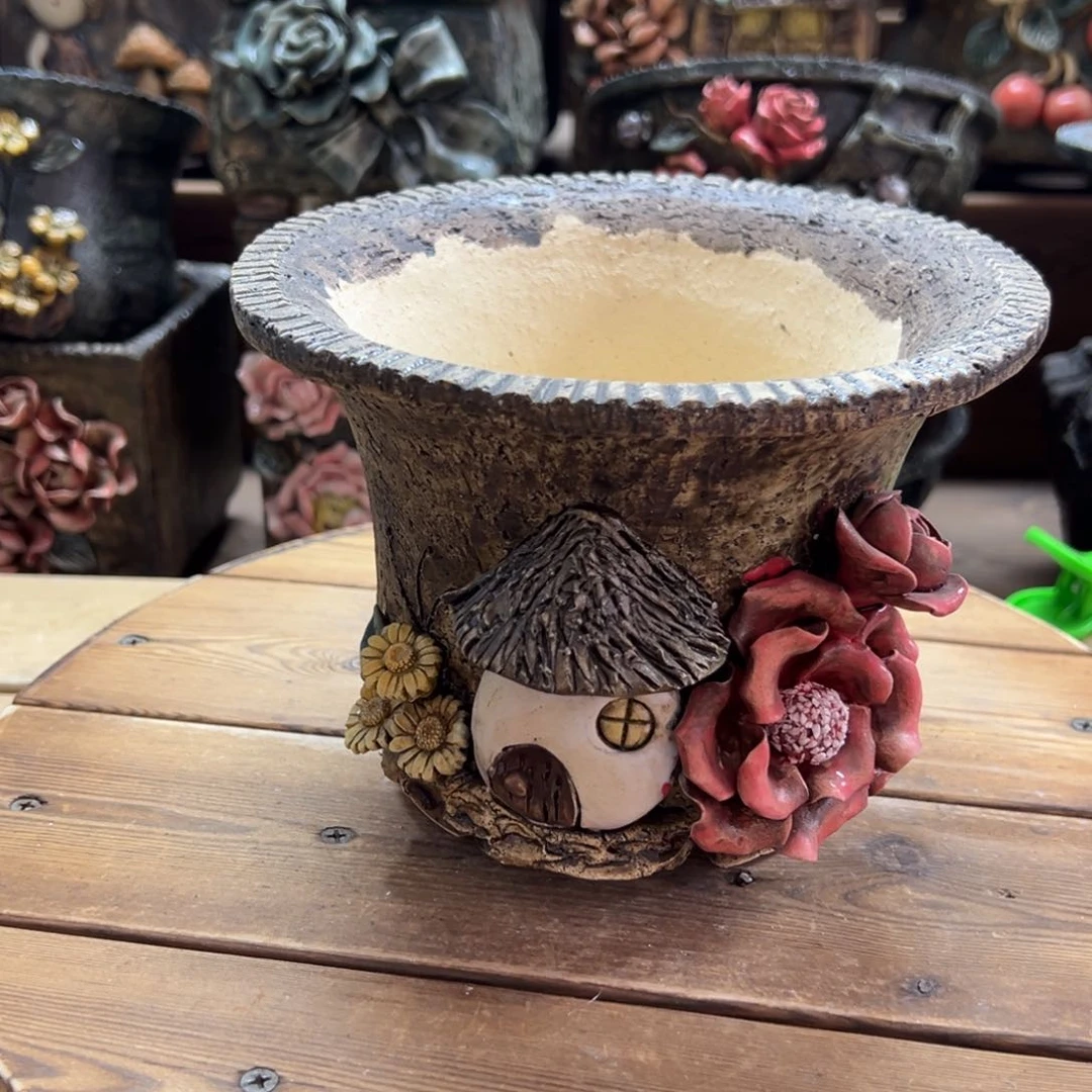 青藤多肉花盆百搭