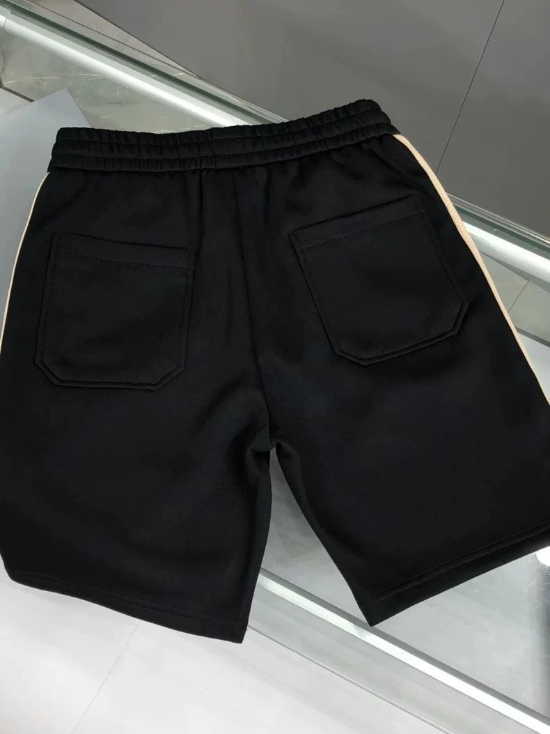 【K28】罗罗2025夏季新款重工刺绣6分裤男女同款