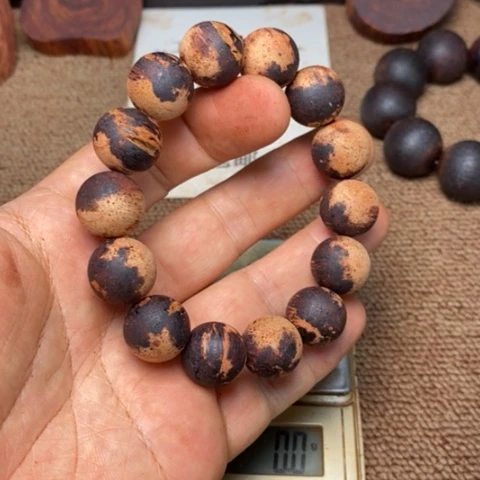 藤类A100降真香海南1.6圆珠黄金甲虫漏