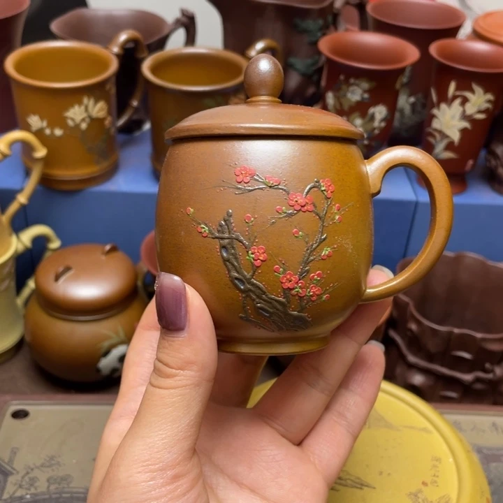 紫砂茶杯紫砂主人杯
