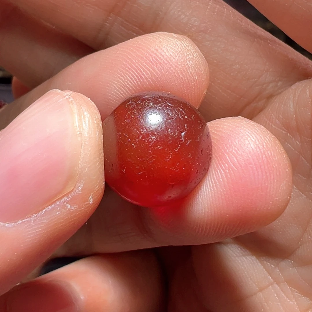 得***坊玛瑙/玉髓未镶嵌手链