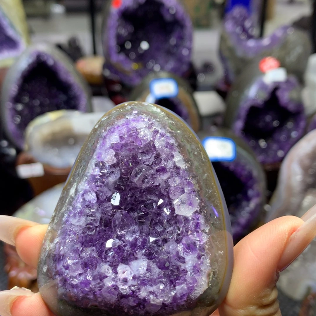 水晶摆件婷未镶嵌