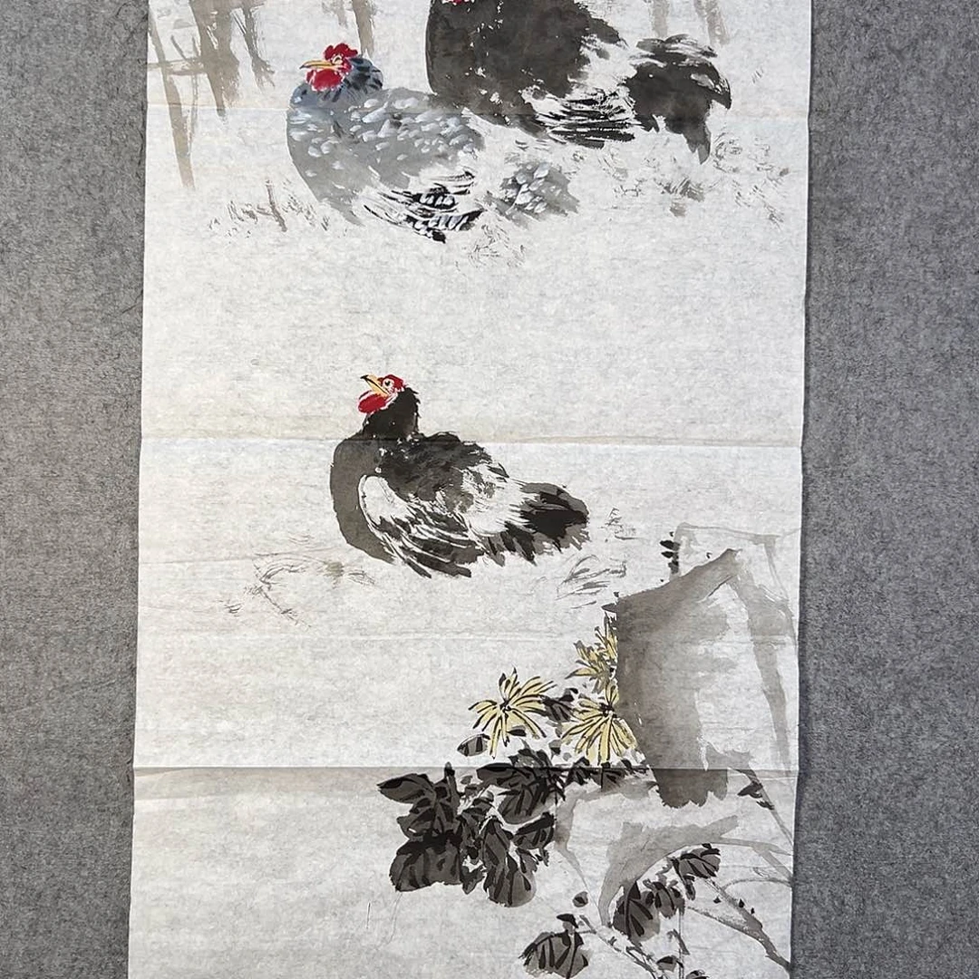 国画275 牡丹一如你们做慈善转发这个好