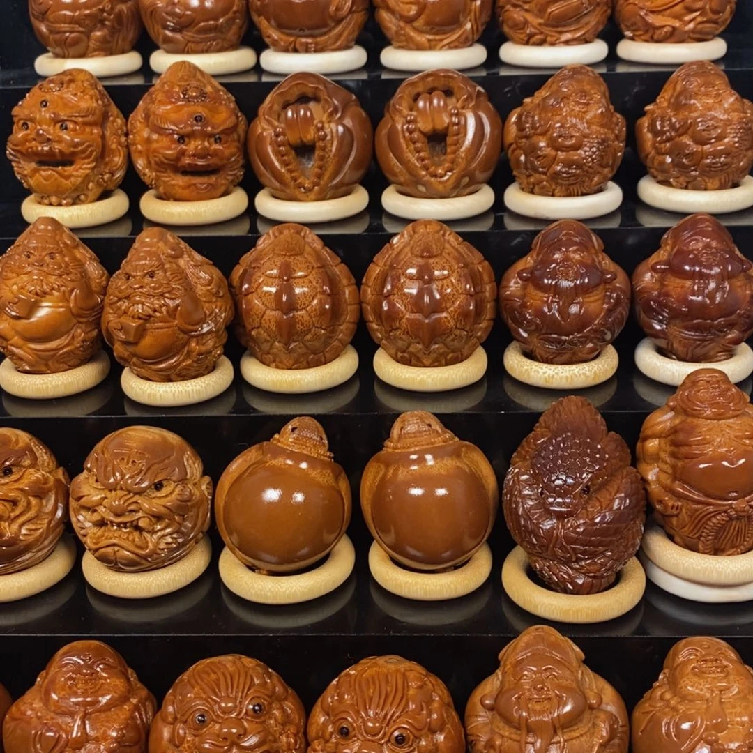 橄榄核吊坠?****?40龟甲一对00000