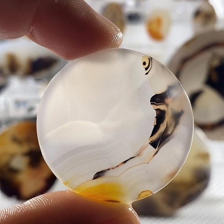 玛瑙/玉髓未镶嵌颈饰