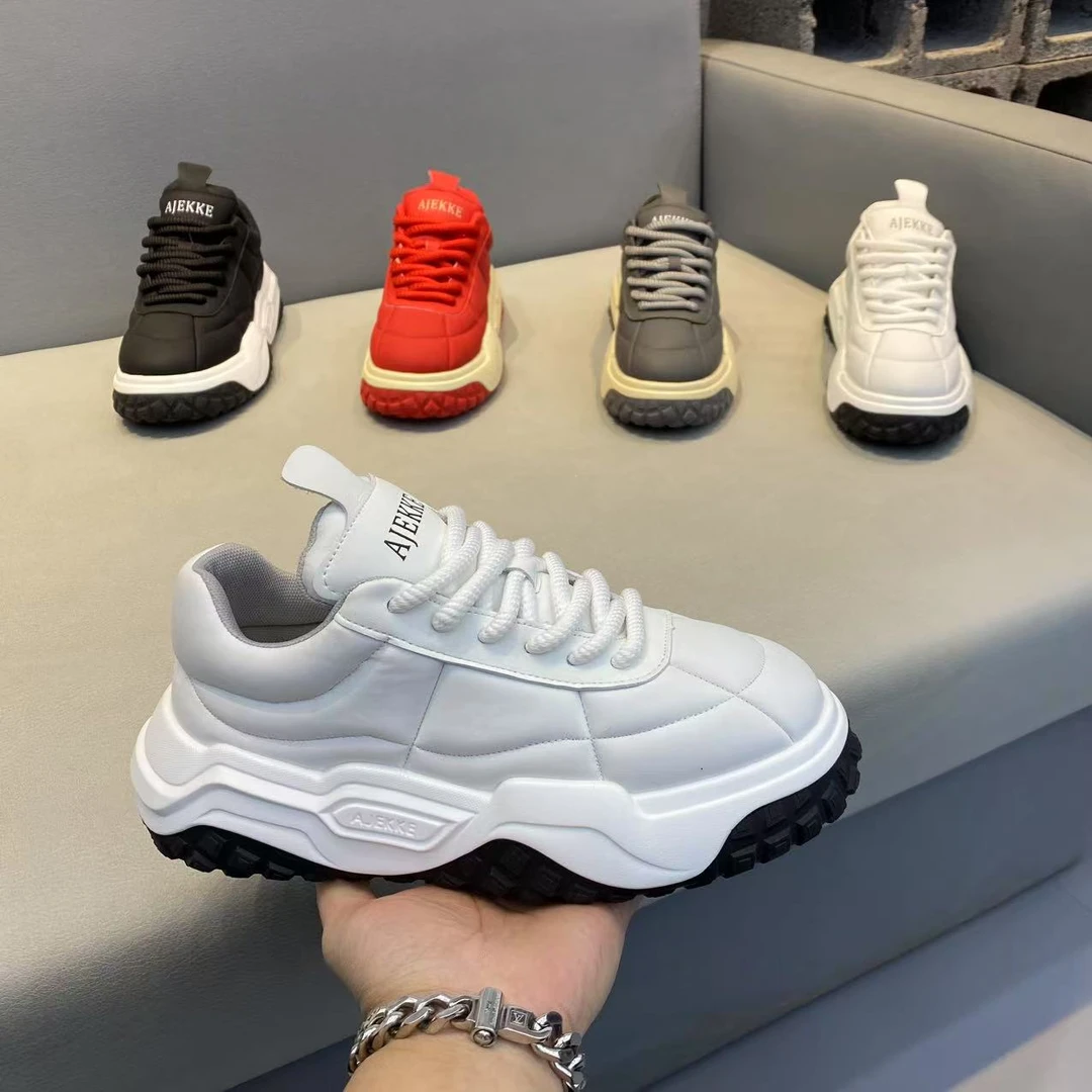 2025新款休闲网红透气减震夏季潮流增高潮鞋男鞋春夏时尚休闲鞋