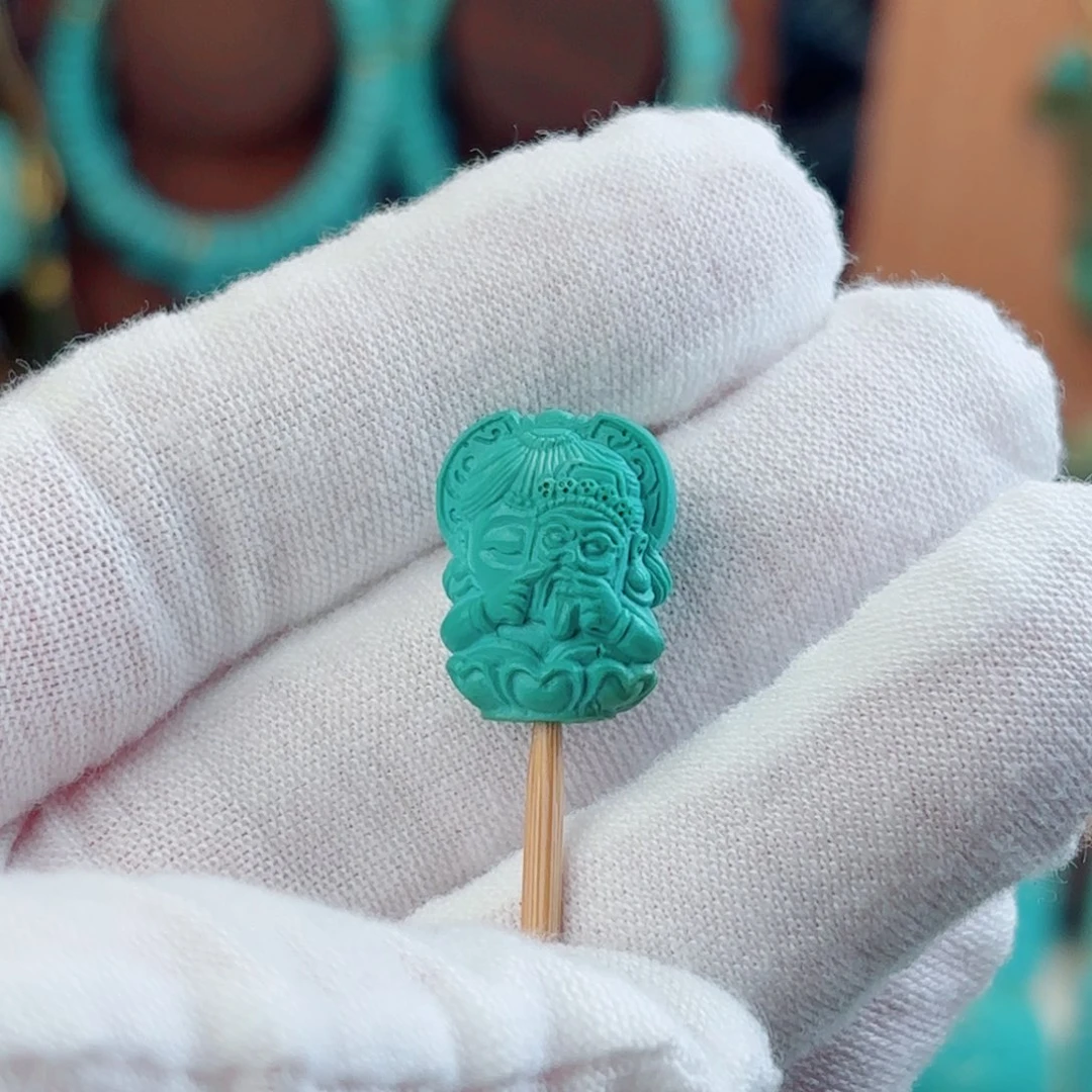 绿松石未镶嵌配饰