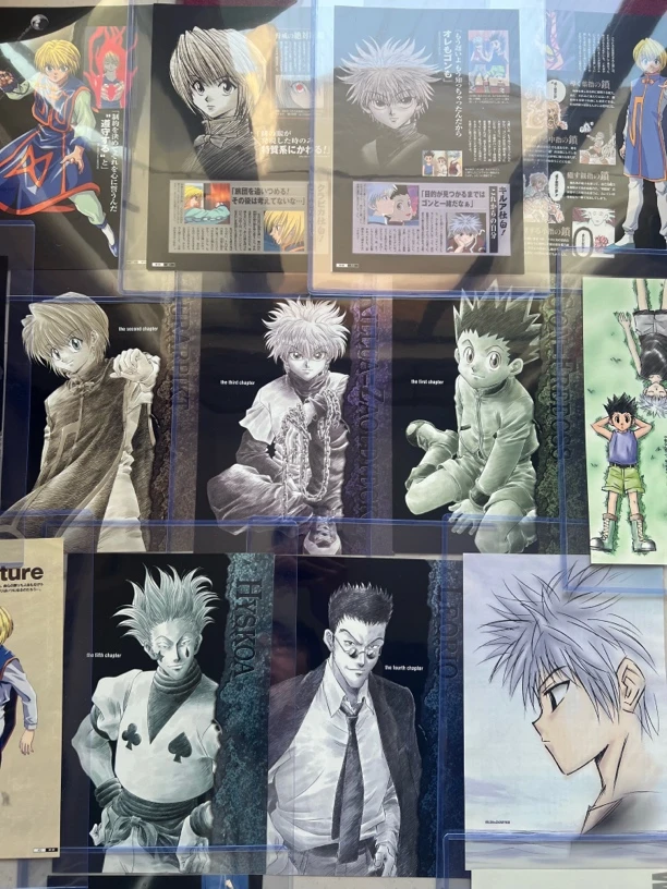 全职猎人 旧TV原画设定集切页