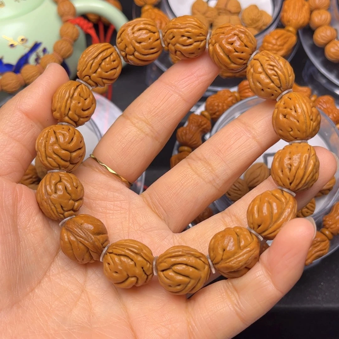 桃核吊坠龙纹桃核