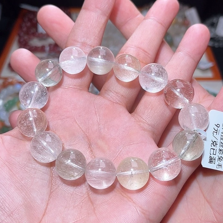 水晶手链未镶嵌164号主图手串  14+