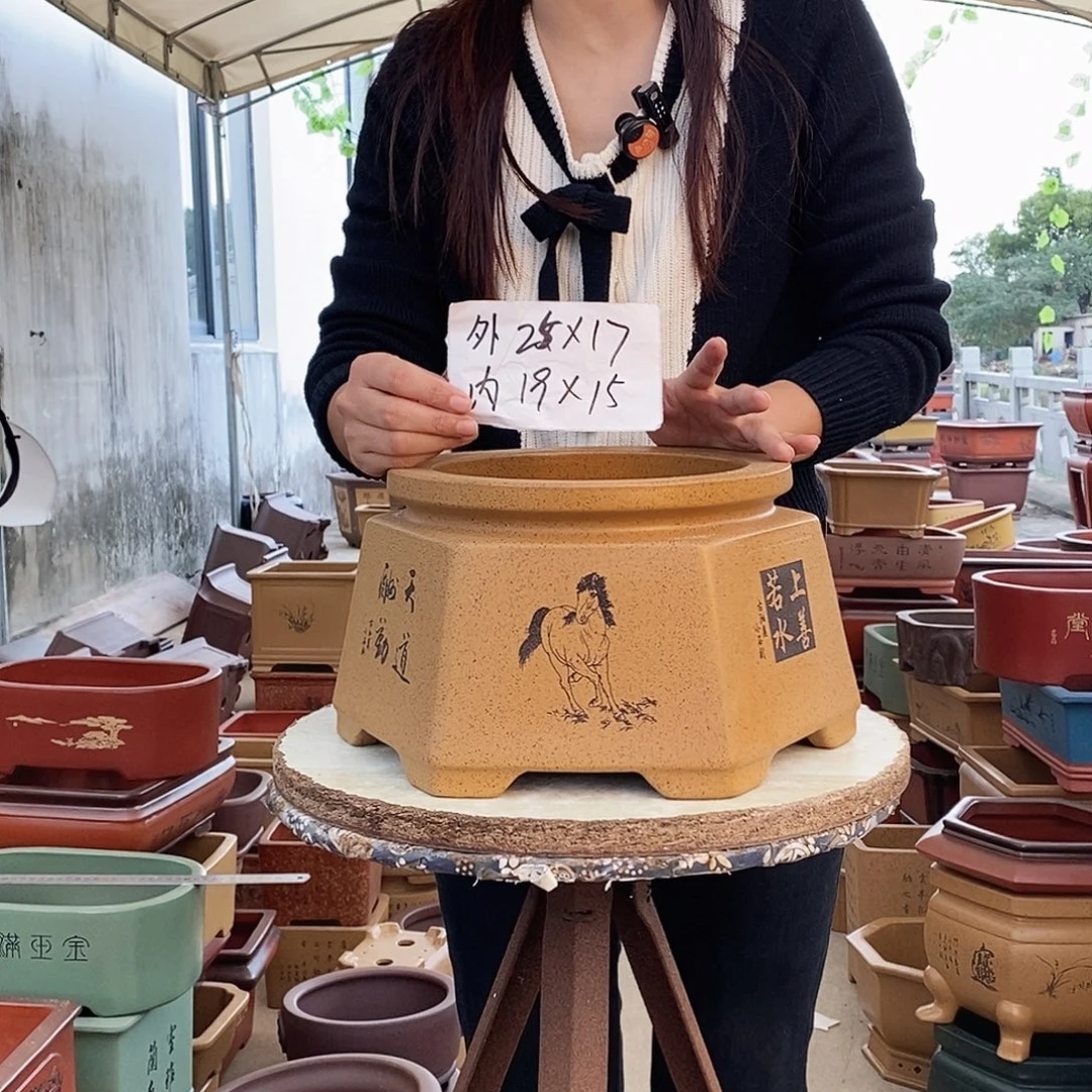 花盆紫砂紫砂花盆