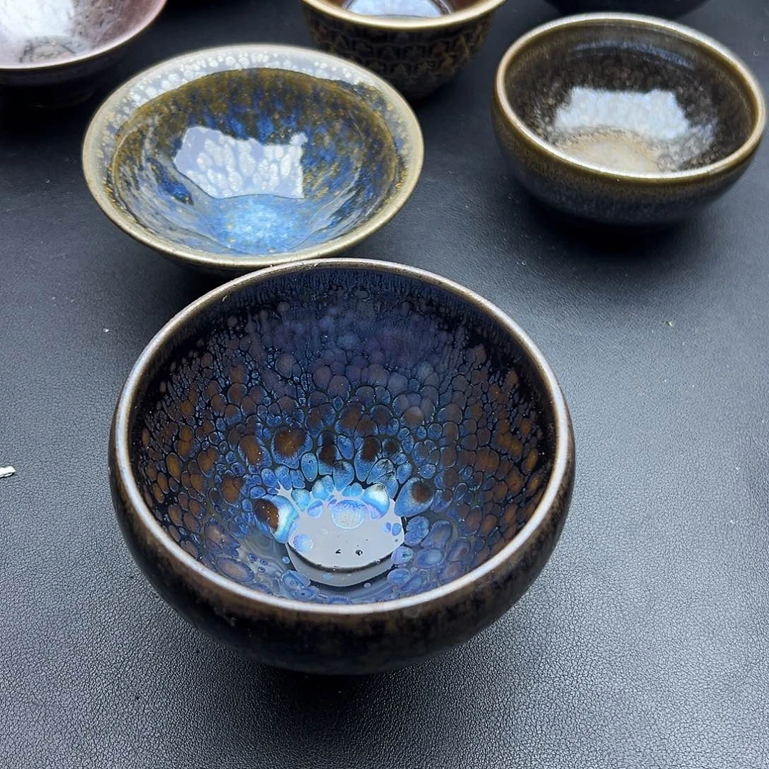 王***华茶盏建盏。   茶器84