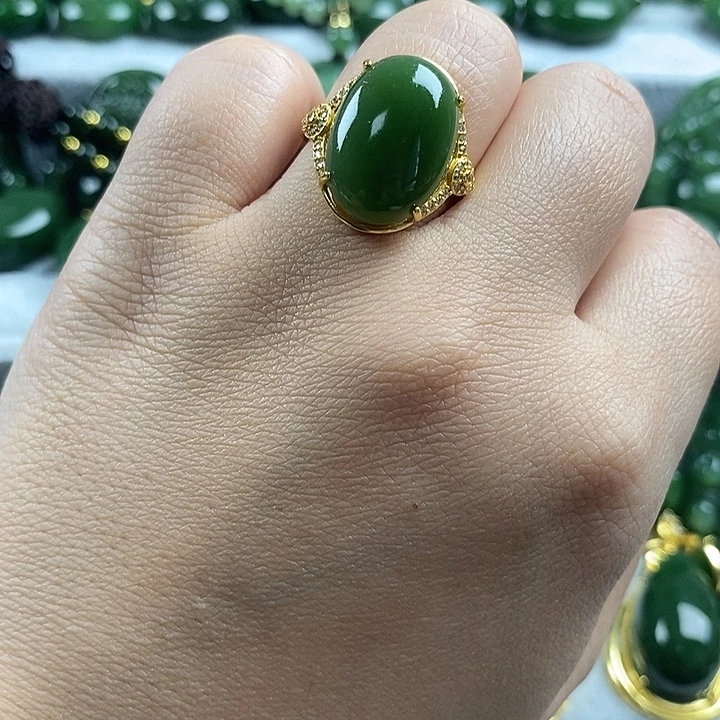 和田玉（碧玉）未镶嵌项链