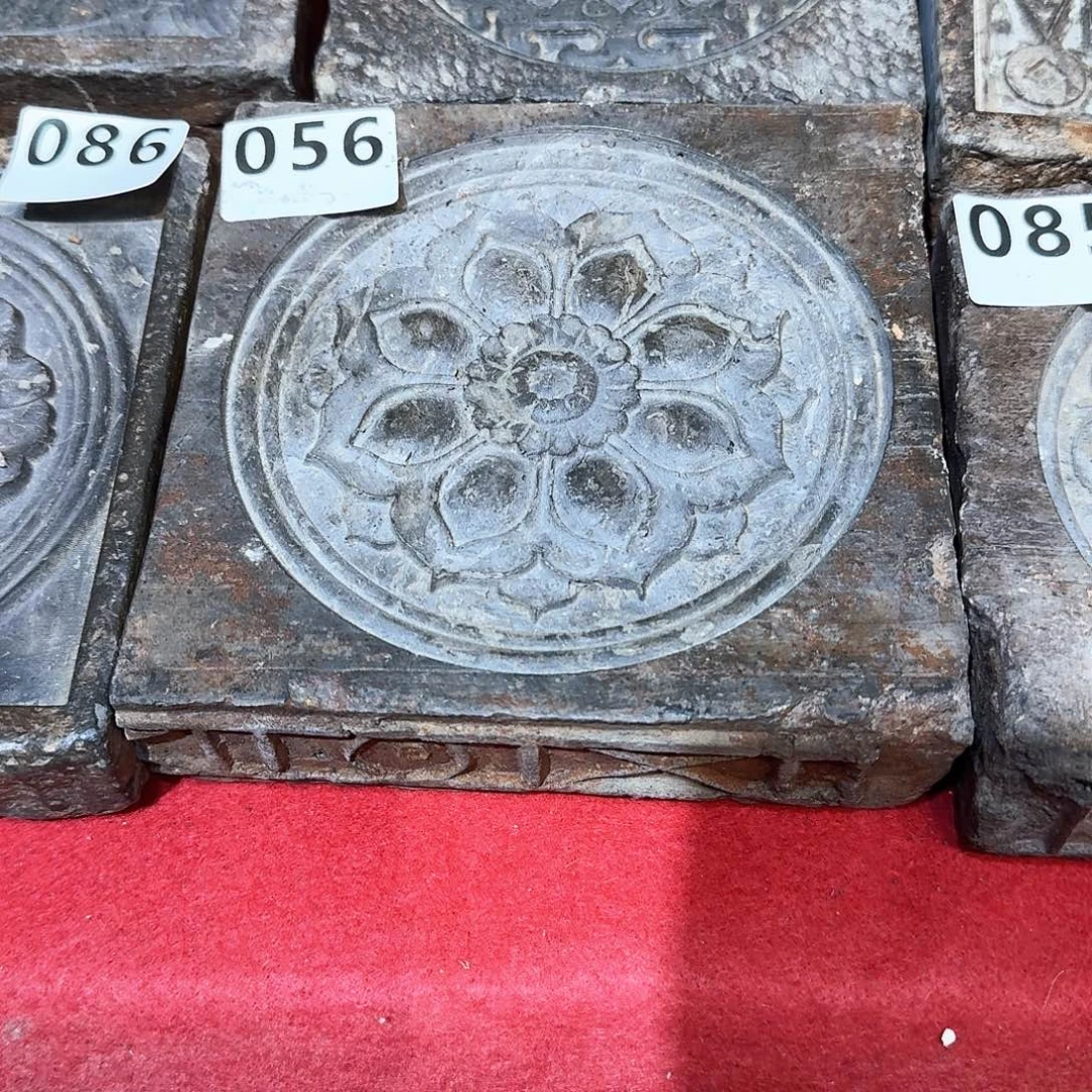 老砖茶台，砚台，画像砖