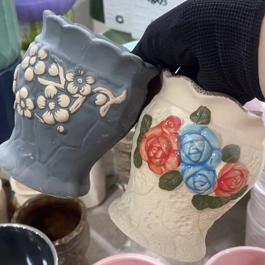陶瓷外贸尾货多肉绿植陶瓷花盆