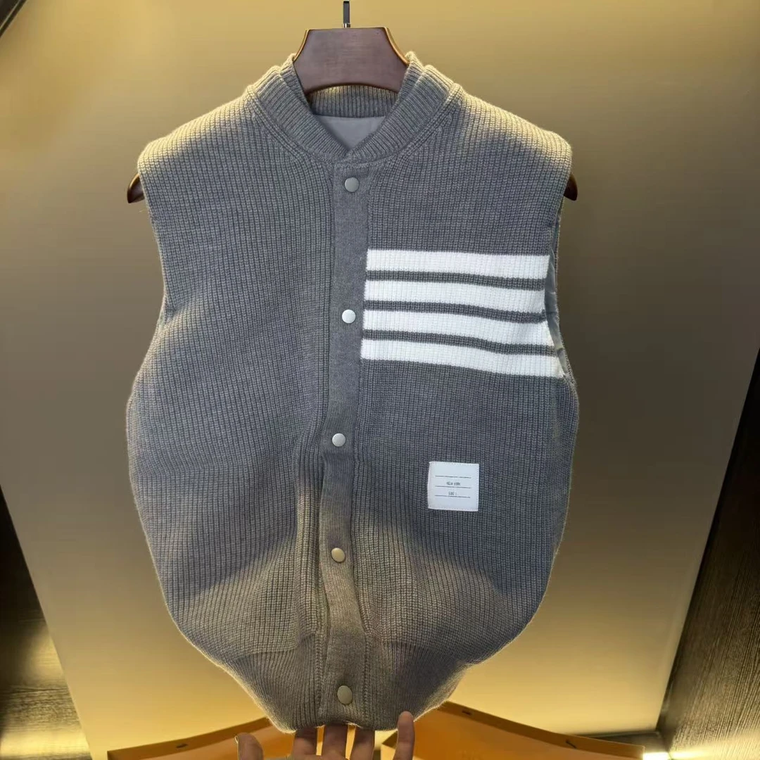 欧洲站秋冬限定90白鸭绒羽绒马甲