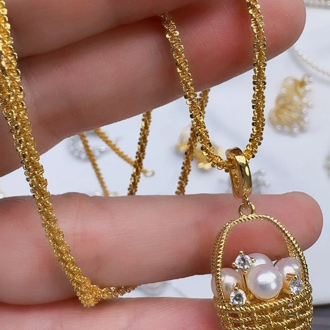 淡水珍珠未镶嵌颈饰