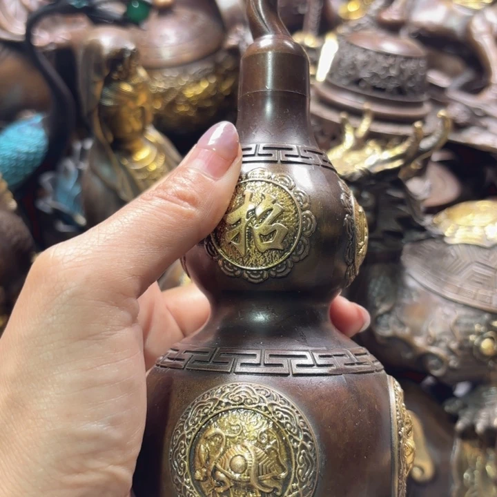 铜器摆件收收藏藏