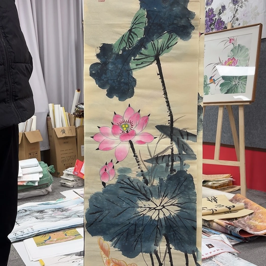 国画国画作品多次入选