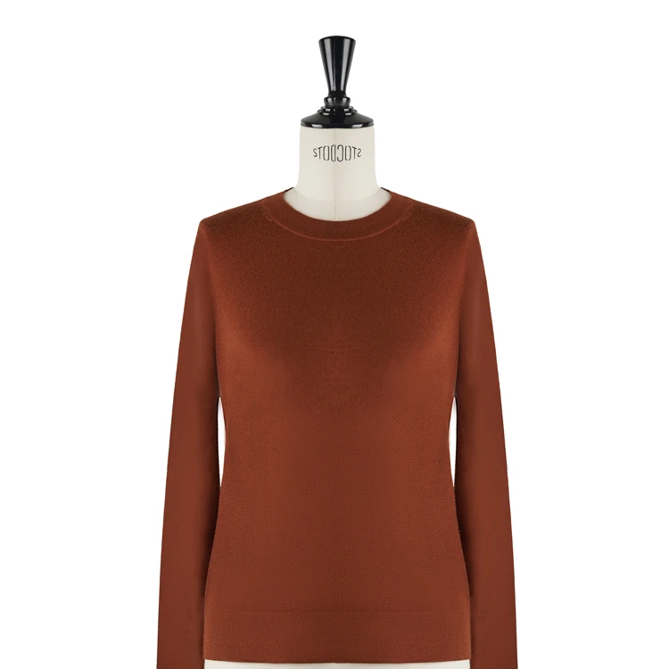 【高奢质感】纯山羊绒圆领打底衫CD2167586