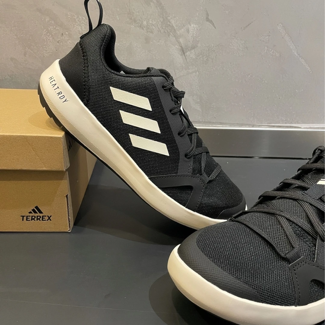 Adidas 阿迪达斯男夏季户外透气溯溪鞋涉水鞋徒步休闲鞋HP8641