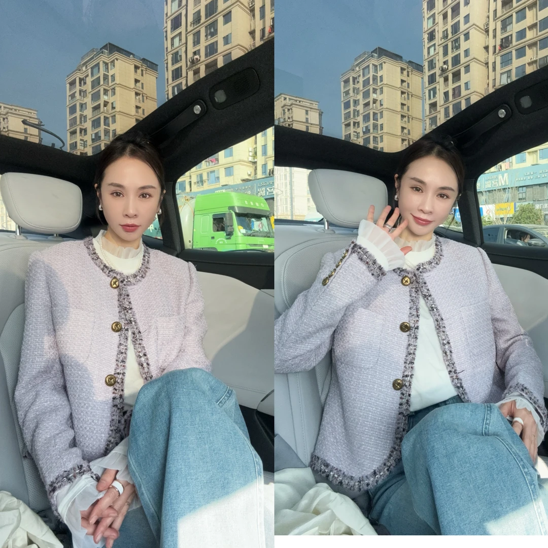 （小雨推荐）2025新款春季韩版时尚气质小香风外套